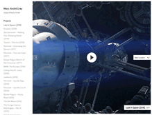 Tablet Screenshot of marcandregray.com